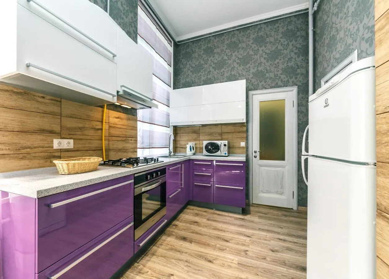 Apartment One Bedroom. 6 Zankovetskoi St. Near A Khreschatyk Kyiv